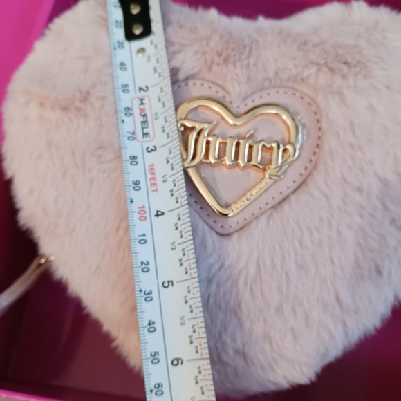 NWT! JUICY COUTURE Heart Shaped Bag - Picture 13 of 13